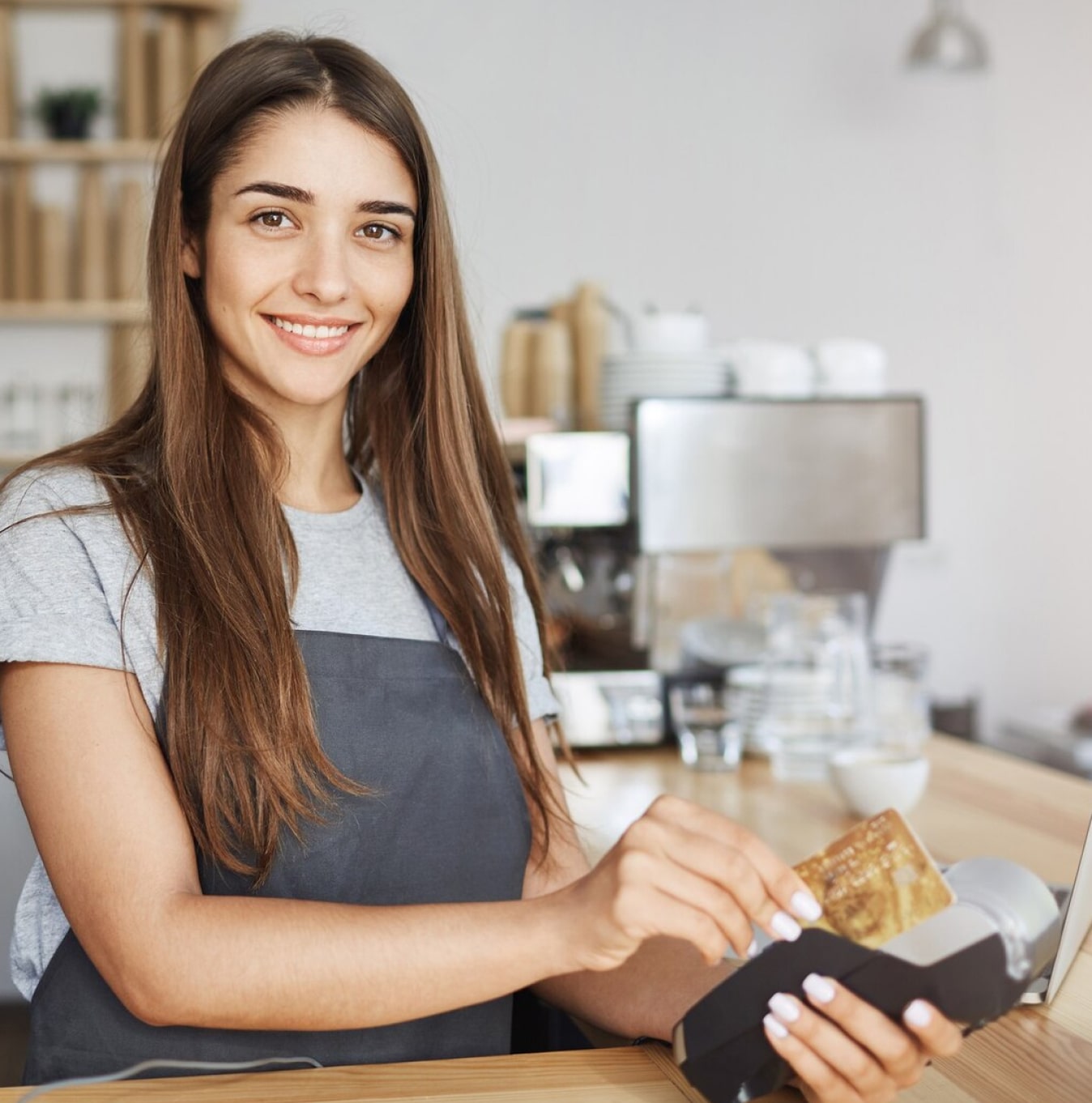 Professional working on a resume at a desk
